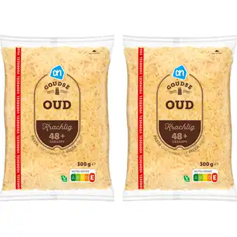 Albert Heijn AH Goudse oud 48+ geraspt 2-pack aanbieding
