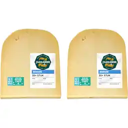 Albert Heijn AH Zaanlander Zaanlander Belegen 35+ stuk 2-pack aanbieding