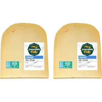 Albert Heijn AH Zaanlander Zaanlander Belegen 35+ stuk 2-pack aanbieding