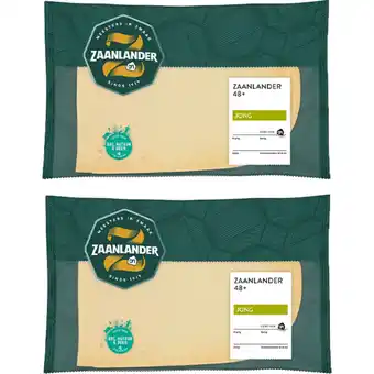 Albert Heijn AH Zaanlander Jong 48+ plakken 2-pack aanbieding