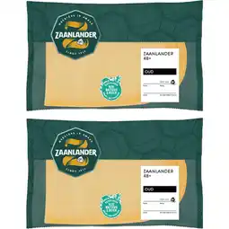 Albert Heijn AH Zaanlander Oud 48+ plakken 2-pack aanbieding