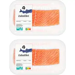 Albert Heijn AH Zalmfilet 2-pack aanbieding