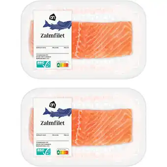 Albert Heijn AH Zalmfilet 2-pack aanbieding