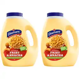 Albert Heijn Diamant Friet & snacks frituurolie 2-pack aanbieding