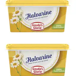 Albert Heijn Gouda's Glorie Halvarine 2-pack aanbieding