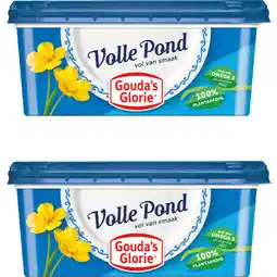 Albert Heijn Gouda's Glorie Volle pond 2-pack aanbieding