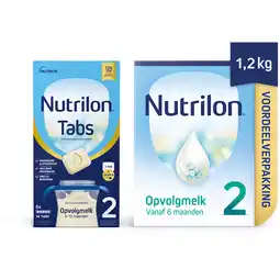 Albert Heijn Nutrilon Tabs 2 + Opvolgmelk 2 pakket aanbieding