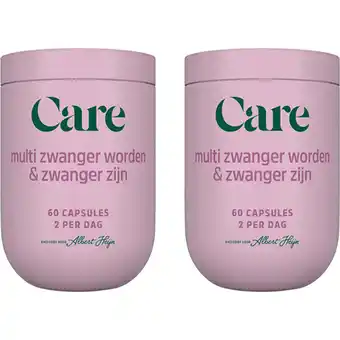 Albert Heijn Care Multi zwanger worden & zwanger zijn 2-pc aanbieding