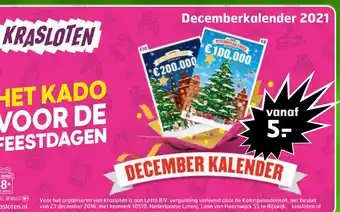 Trekpleister Decemberkalender 2021 aanbieding