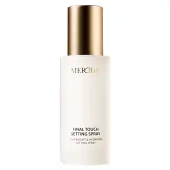 Douglas Meroda Final Touch Setting Spray aanbieding