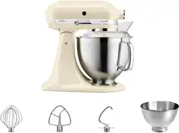 Coolblue KitchenAid 5KSM185PSEAC Amandelwit aanbieding