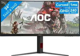 Coolblue AOC CU34G4Z aanbieding