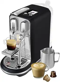 Coolblue Sage Nespresso Creatista Plus SNE800BTR Black Truffel aanbieding