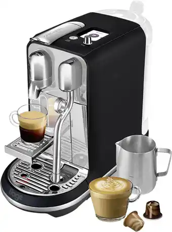 Coolblue Sage Nespresso Creatista Plus SNE800BTR Black Truffel aanbieding