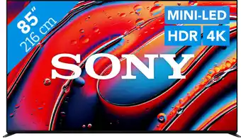 Coolblue Sony 85'' Bravia 9 4K QLED XR Mini-led (2024) aanbieding
