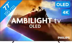 Coolblue Philips Ambilight 77'' OLED760 4K (2025) aanbieding