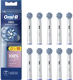 Coolblue Oral-B Pro Sensitive Clean Wit (10 stuks) aanbieding