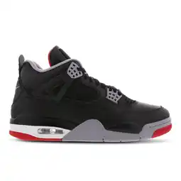 Foot Locker Jordan Aj4 Retro Sneakers Heren - Zwart - Maat 40 - Leer aanbieding