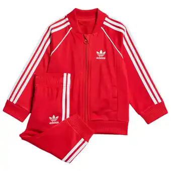 Foot Locker Adidas Superstar Trainingspakken Baby - Rood - Maat 75 - 80 CM aanbieding