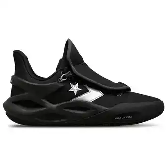 Foot Locker Converse All Star Sneakers Heren - Zwart - Maat 42.5 - Mesh/Synthetisch aanbieding