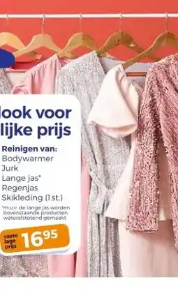 Trekpleister Bodywarmer Jurk Lange jas Regenjas Skikleding (1st.) aanbieding