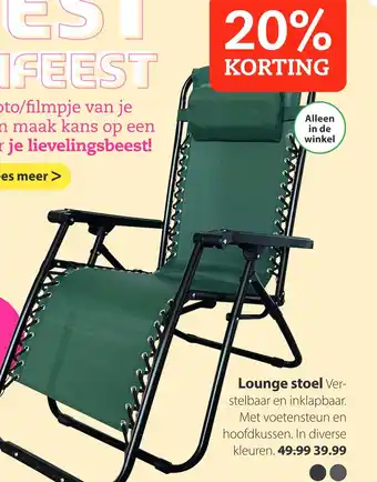 Boerenbond Lounge stoel aanbieding