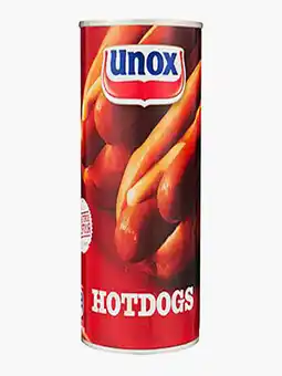 Flink Unox Hotdogs 550g aanbieding