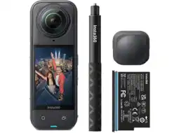 MediaMarkt Insta360 Starters Bundle 360-graden-camera Black aanbieding