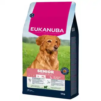 Pets Place Eukanuba Senior Large Breed - Hondenbrokken - Lam Rijst 12 kg aanbieding