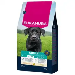 Pets Place Eukanuba Adult Large Breed - Hondenbrokken - Kip 15 kg aanbieding