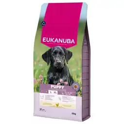 Pets Place Eukanuba Puppy Large Breed - Hondenbrokken - Kip 15 kg aanbieding