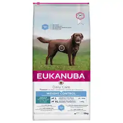 Pets Place Eukanuba Adult Large Weight Control - Hondenvoer - Kip 15 kg aanbieding