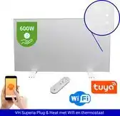 Bol.com VH Infrarood paneel Superia - 60x100cm - 600W - Wandmontage & Vrijstaand aanbieding