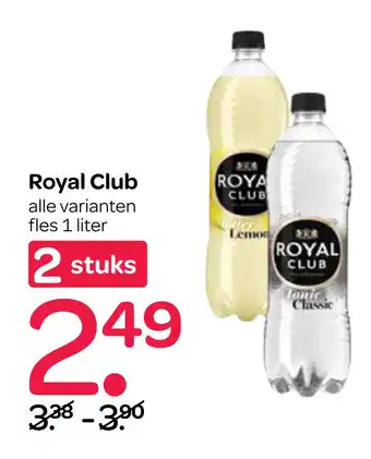 Spar Royal club 1 liter aanbieding