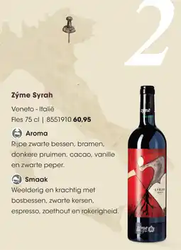 HANOS Zyme Syrah aanbieding