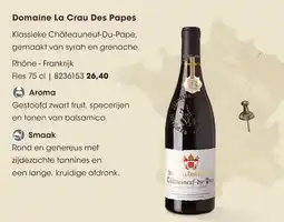 HANOS Domaine La Crau Des Papes aanbieding