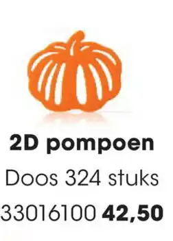 HANOS 2D pompoen aanbieding
