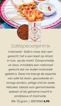 HANOS Satéspecerijenmix aanbieding