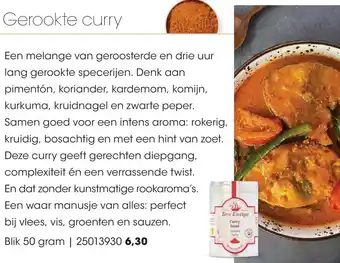 HANOS Gerookte curry aanbieding