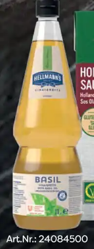 HANOS Hellmann's Basil Vinaigrette Vloeibaar aanbieding