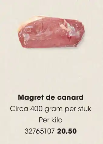 HANOS Magret de canard aanbieding