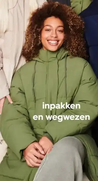HEMA Groene jas aanbieding