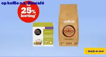 Bol.com op koffie o.a. Nescafé aanbieding