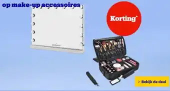 Bol.com op make-up accessoires aanbieding