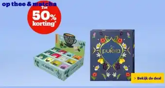 Bol.com op thee & matcha aanbieding