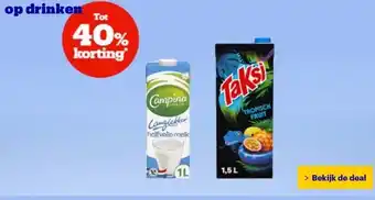 Bol.com op drinken aanbieding