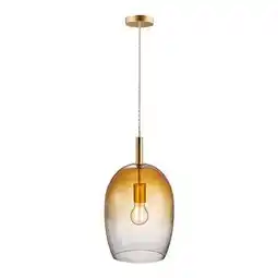 Praxis Nordlux hanglamp Uma amber Ø23cm E27 aanbieding