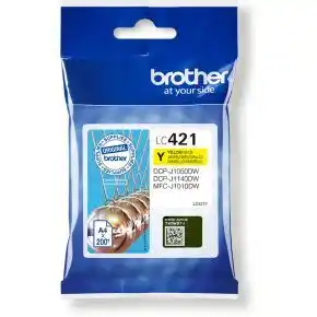 Bol.com Inktcartridge Brother LC-421 geel aanbieding