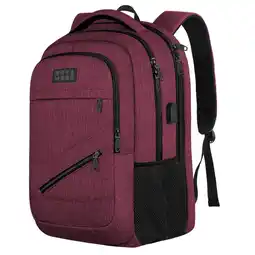 ANWB Trvlmore Rugtas 25L 15,6Inch Bourgondië aanbieding