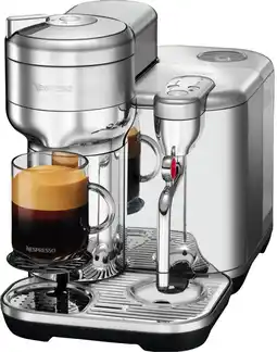 Coolblue Sage Nespresso Vertuo Creatista SVE850BSS4ENL1 Brushed Stainless Steel aanbieding